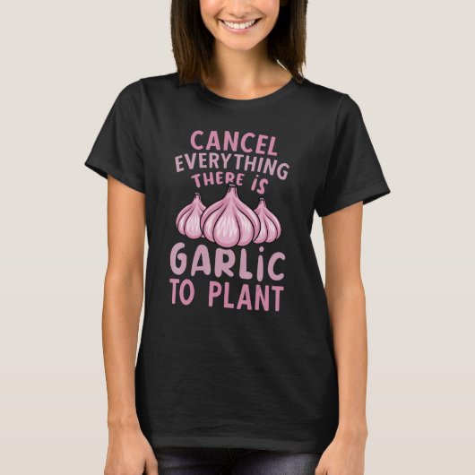 Knoblauchzüchter Gemüsegärtner Knoblauch T-Shirt (Vorderseite)
