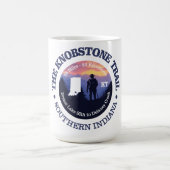 Knobstone-Pfad (rd2) Kaffeetasse (Mittel)