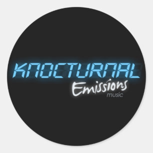 KnocEms Logo-Aufkleber Runder Aufkleber