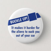 Knöchel Außerirdischen kommen, um dich zu holen Button (Vorderseite)