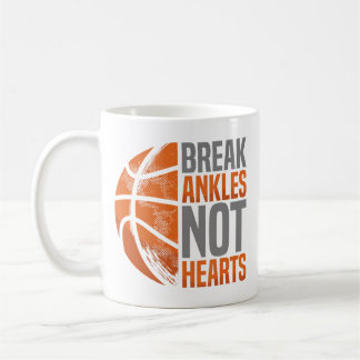 Knöchel brechen, nicht Herzen, Basketballspieler H Kaffeetasse