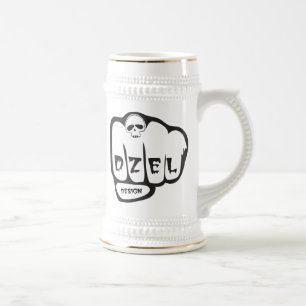 Knöchel herauf Stein Bierglas