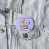 Knöchel nicht Kälber Button (Beispiel)