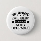 Knöchel-Operation-Spaß aktualisiert Button (Vorderseite)