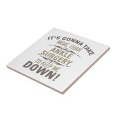 Knöchel-Operation-Spaß Fliese (Seite)