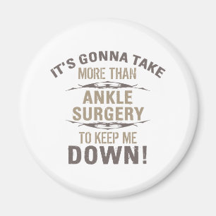 Knöchel-Operation-Spaß Magnet