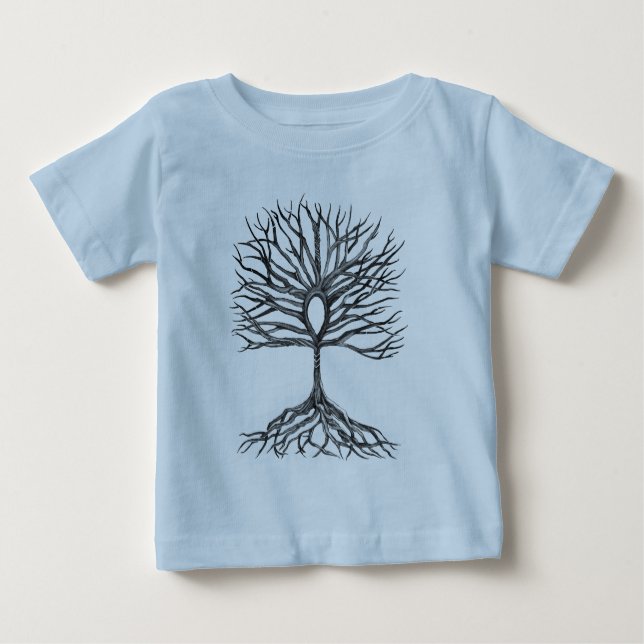 Knöchelbaum Baby T-shirt (Vorderseite)