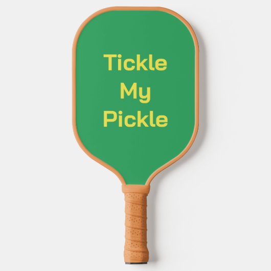Knöchelchen Grün Pickleball Schläger (Vorderseite)