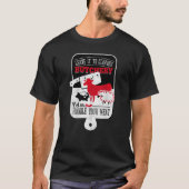 Knöchelei Handle Fleisch Funny Cow Pig Sh T-Shirt (Vorderseite)