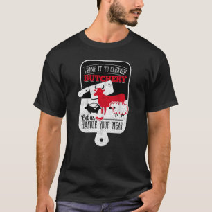 Knöchelei Handle Fleisch Funny Cow Pig Sh T-Shirt
