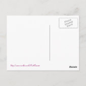 Knöchelherzen Postkarte (Rückseite)