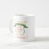 KnöchelOperation Fantastische Erholung (grün) Kaffeetasse (Vorderseite Links)