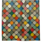 Knöchelretro Duschvorhang (Vorderseite)