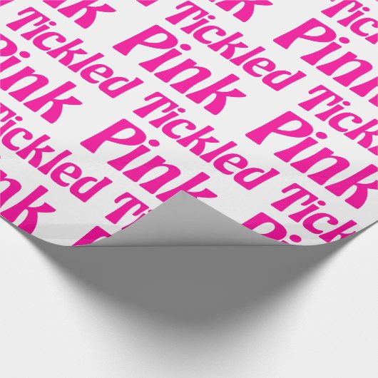 Knöchelrosa Geschenkpapier (Ecke)