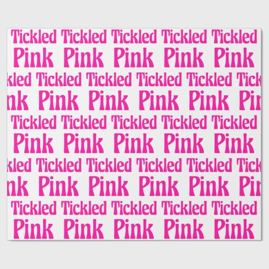 Knöchelrosa Geschenkpapier (Flach)