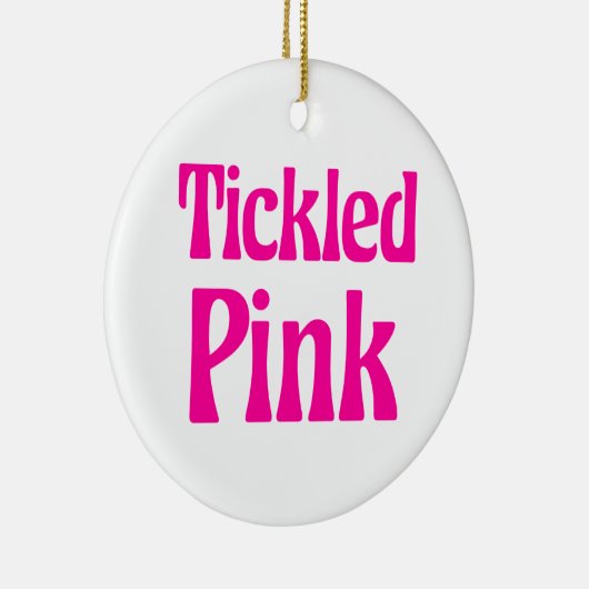 Knöchelrosa Keramik Ornament (Rechts)