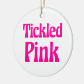 Knöchelrosa Keramik Ornament (Links)