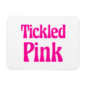 Knöchelrosa Magnet (Horizontal)