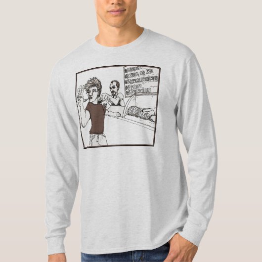 Knöchelsandwich T-Shirt (Vorderseite)