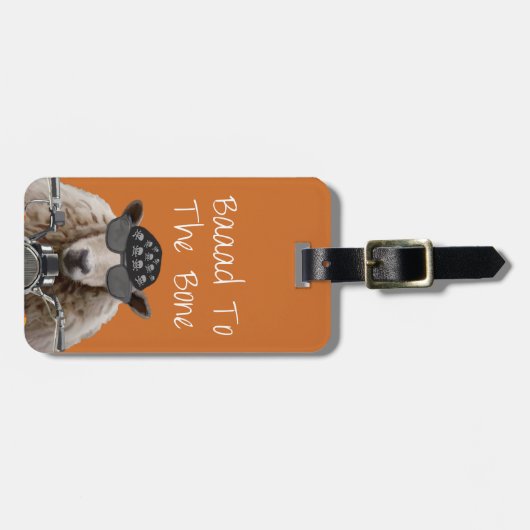 Knochen 2 gepäckanhänger (Vorderseite horizontal)