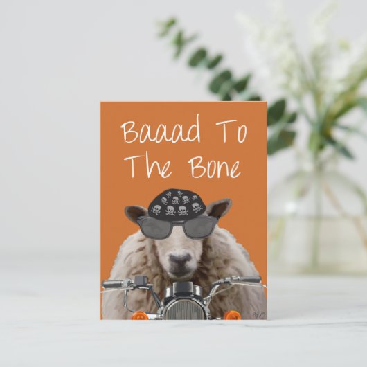 Knochen 2 postkarte (Stehend Vorderseite)