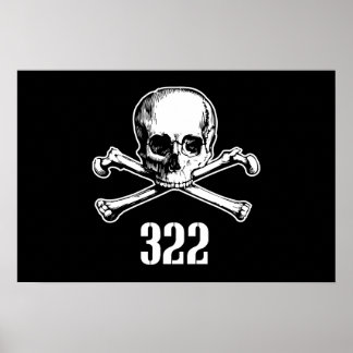 Knochen 322 poster