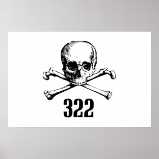 Knochen 322 poster