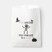Knochen Appetithalloween Skelettbeutel Bonbons Geschenktütchen (Vorderseite)
