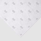 Knochen aus dem Weißgewebe des Garns Seidenpapier (Ausschnitt)