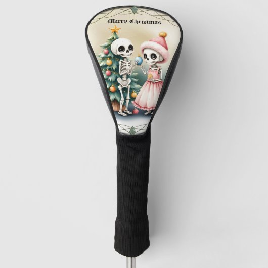 Knochen, Baulen und ein bisschen Zauber Golf Headcover (Vorderseite)
