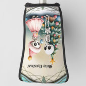 Knochen, Baulen und ein bisschen Zauber Golf Headcover (Rotieren 90)