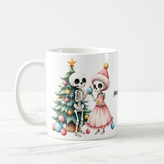 Knochen, Baulen und ein bisschen Zauber Kaffeetasse (Links)
