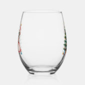 Knochen, Baulen und ein bisschen Zauber Weinglas Ohne Stiel (Links)