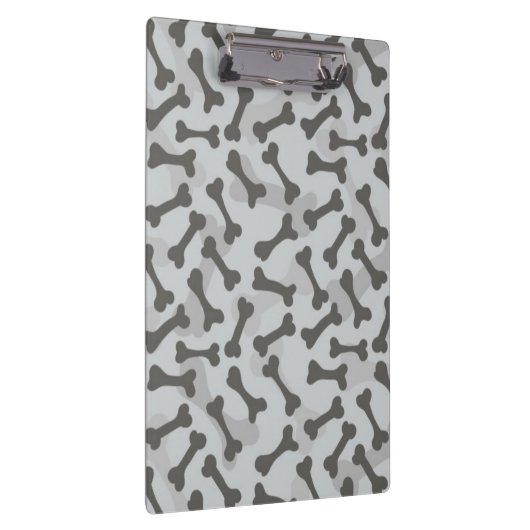 Knochen-Beschaffenheits-Muster Greyscale Klemmbrett (Rechts)