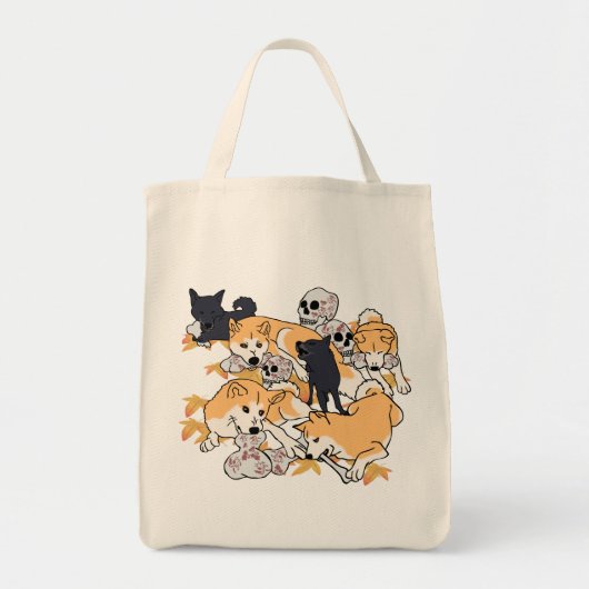 Knochen Biters Mein-Tasche Tragetasche (Vorne)