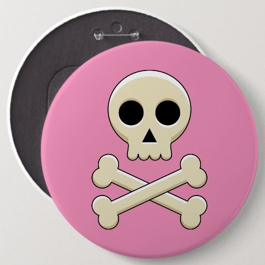 Knochen Button (Vorne & Hinten)