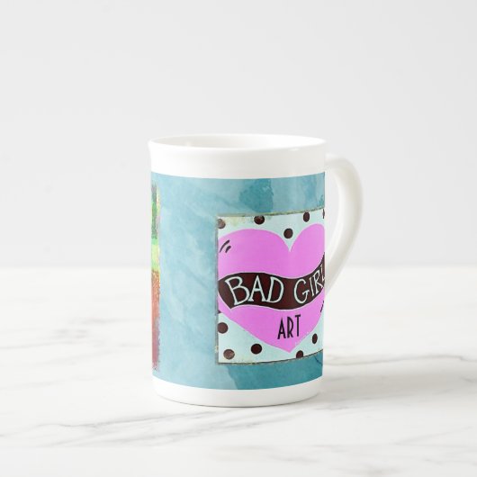 KNOCHEN-CHINA 15 UNZE MUG-WHATEVER PORZELLANTASSE (Vorderseite Rechts)