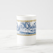 Knochen-China-Tasse - Märchenland Porzellantasse (Vorderseite)