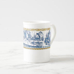 Knochen-China-Tasse - Wunderland Porzellantasse