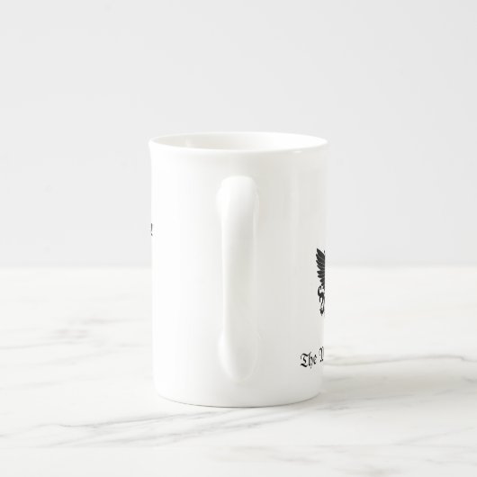 Knochen-China Wellington-Tasse Porzellantasse (Rückseite)