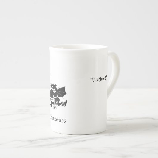 Knochen-China Wellington-Tasse Porzellantasse (Vorderseite Rechts)