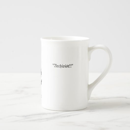 Knochen-China Wellington-Tasse Porzellantasse (Rechts)