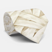 Knochen Creme Mumien Wrap Halloween Krawatte (Gerollt)