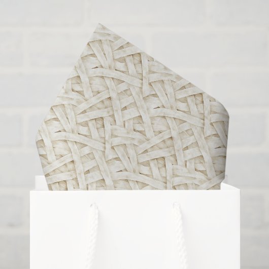 Knochen Creme Mumien Wrap Halloween Seidenpapier (Geschenktüte)