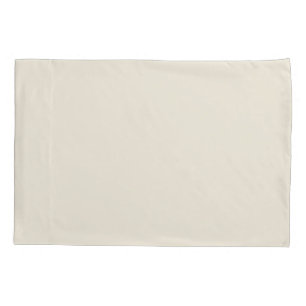 Knochen - Creme - Off White Solid Color 036-89-06 Kissenbezug