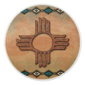 Knochen der südwestlichen Keramik Keramikknauf (Vorderseite)