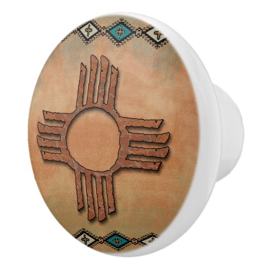 Knochen der südwestlichen Keramik Keramikknauf (Rechts)