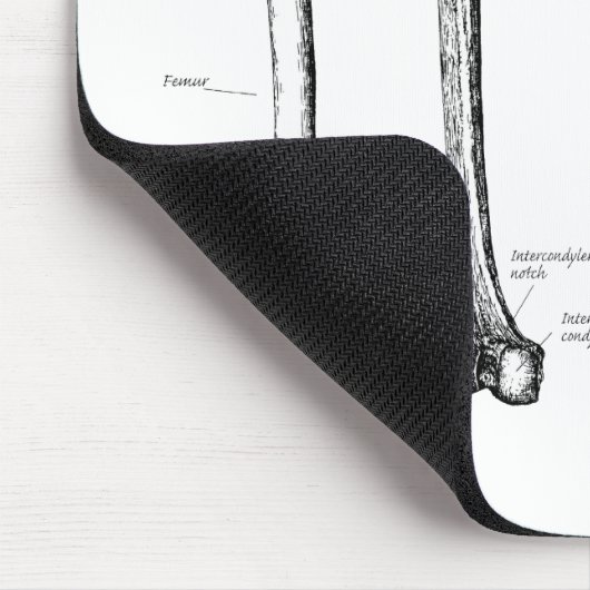 Knochen der unteren Glieder Mousepad (Ecke)
