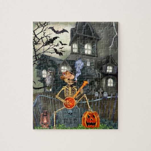 KNOCHEN DES BANJO-PLAYIN PUZZLE (Vertikal)