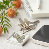 Knochen des Fußes Schlüsselanhänger (Seite)